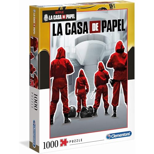 39527 - Impossible Puzzle - La Casa Di Carta - 1000 Pezzi - Made In Italy - Puzzle Adulti Netflix - Gadget - Immagine 5