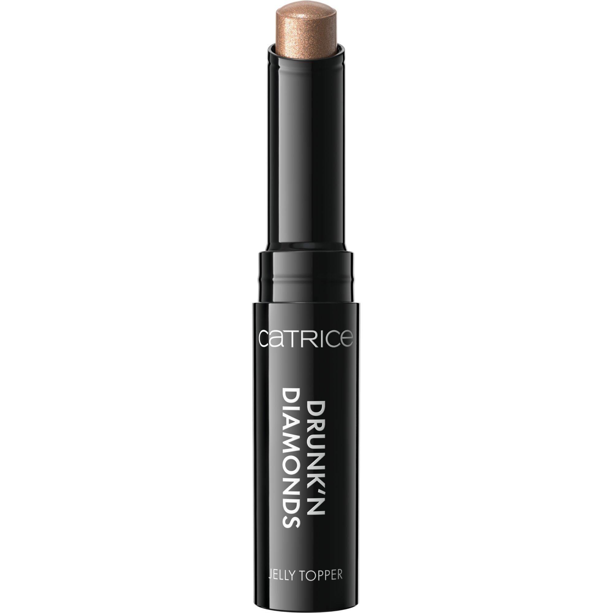 Catrice Drunk'n Diamonds Jelly Topper, Eye Shadow No. 030, Gold, Long-Lasting, Quick-Drying, Shimmering, Vegan, No Microplastic Particles, Nanoparticles Free, No Perfume, Pack of 1 (2.5 g)