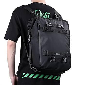 Amazon | Rhinowalk バイク シートバッグ 防水 ツーリングバッグ