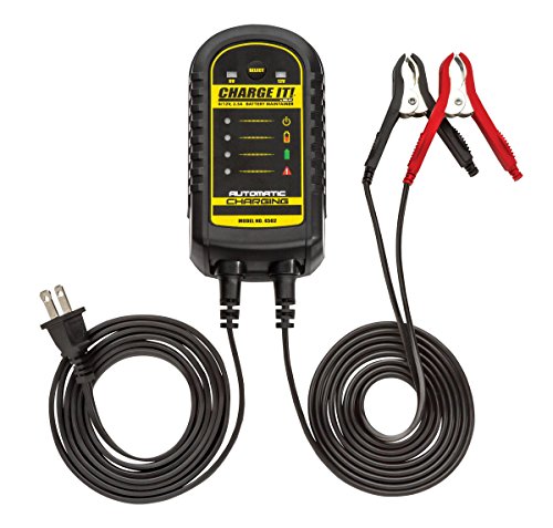 Clore Automotive CHARGE IT! 4502 6/12 Volt 2.5 Amp Battery Maintainer