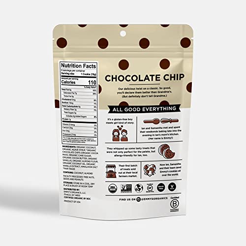 Emmy S Organics Chocolate Chip Coconut Cookies thumb #2