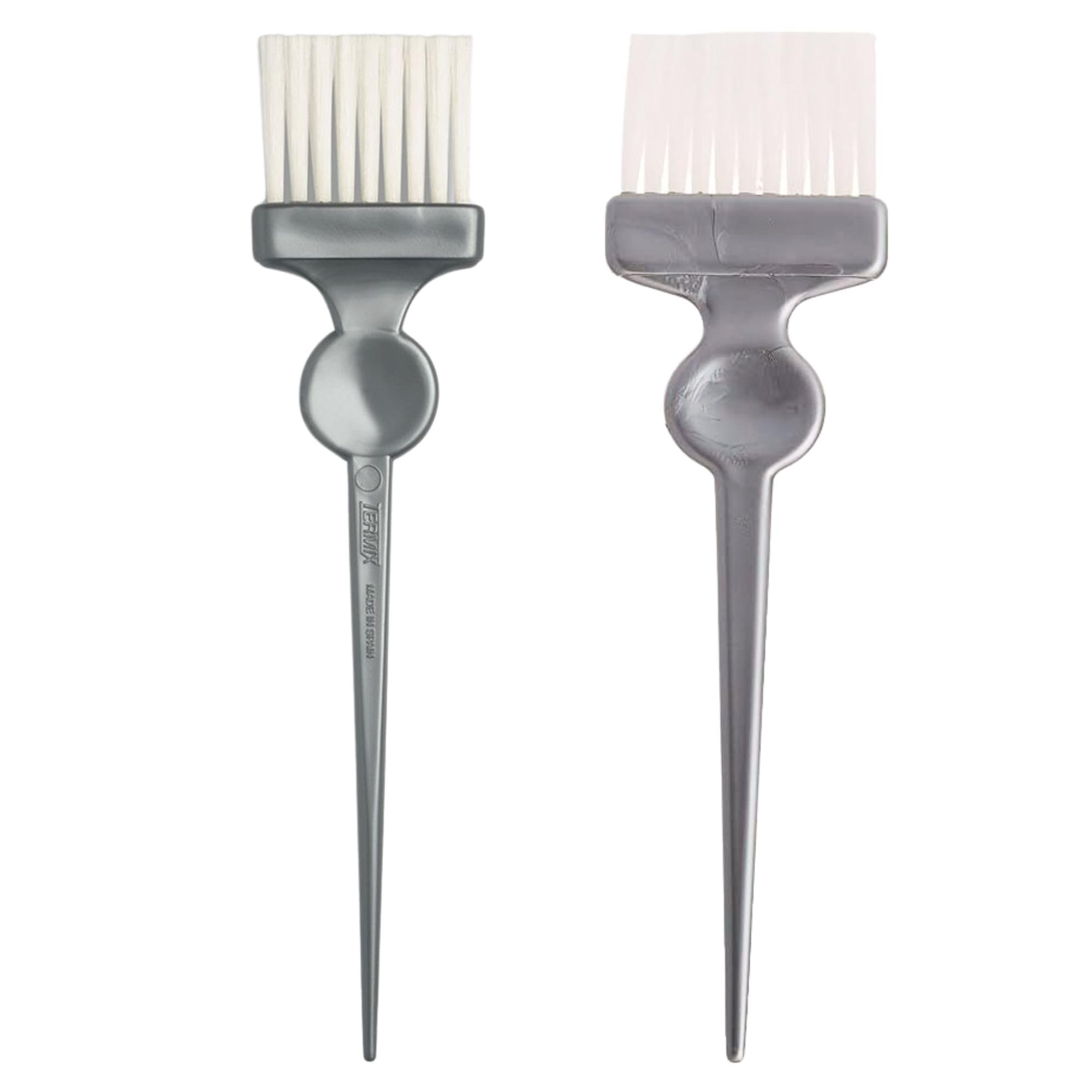 Termix P-010-P102 - Pennello grande, con fibre bianche, colore: argento