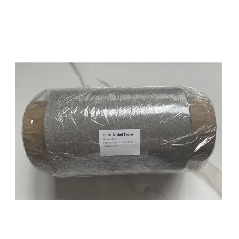 Oqitop Brand High-Purity Nickel Foam (Ni Foam) for Water Electrolyzers Customizable Shapes & Sizes‌ (1.0mm×200mm×1M)