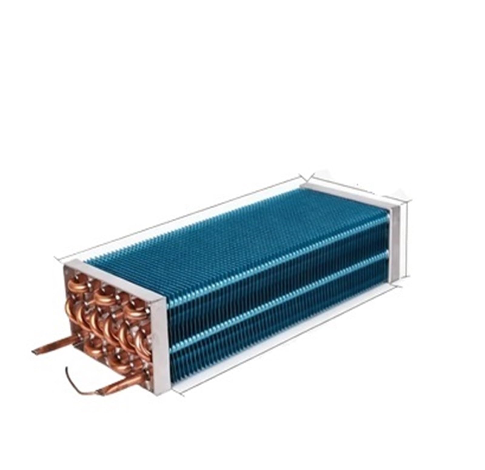 Vetrina for La Refrigerazione Dell'evaporatore Del Frigorifero Del Congelatore | Condensatore di scarico con tubo in rame raffreddato ad acqua raffreddato ad aria(D)
