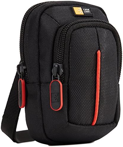 Case Logic DCB302 Compact Digital Camera Bag with Separate Zipped Accessory Pocket and Internal Slip Pocket for SD Cards