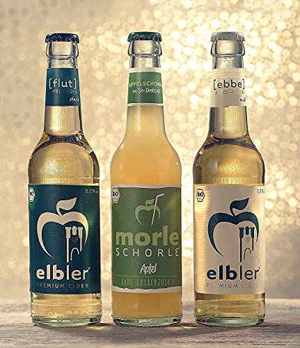 Elbler Morleschorle Appelspritzer, 1 x 0,33 l, Bio Appelspritzer, Gemaakt van Bio Fruit, Direct Sap Zonder Toegevoegde… - Afbeelding 7