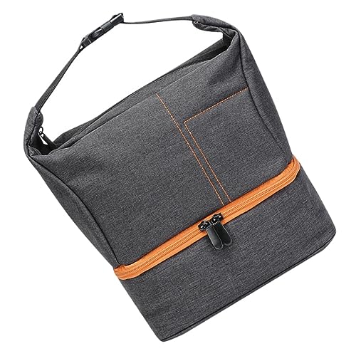 Borsa Per Fotocamera e Antiurto Accessorio Fotografico Portatile Con Design Doppia Partizione Per Dslr e Obiettivi Tracolla e Maniglia Superiore Facile Da Trasportare e Proteggere