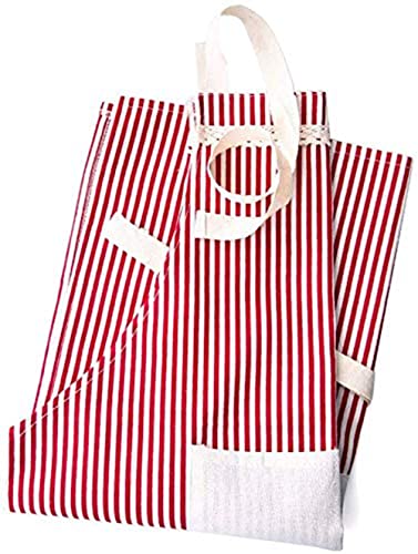 Image of KPNG Cotton Linen Cooking Apron Adjustable Kitchen Apron Soft Chef Apron with Pocket for Women and Men
