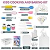 KEFF 30 Pcs Kids Kitchen Set for Cooking & Baking - Real Utensils with Kid Safe Cutting Board and Knife Set for Junior Chef. Montessori Kitchen Tools for Toddlers BPA-Free #1