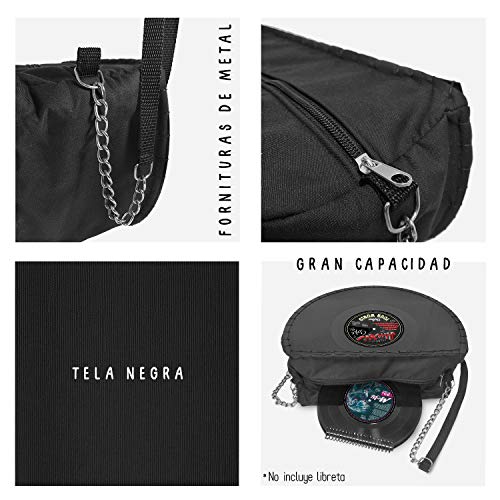 Mancha de Creación - Borsa realizzata con dischi