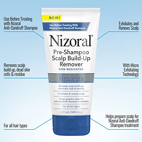 Nizoral Pre-Shampoo Scalp Build-Up Remover, Exfoliates and Renews, Helps Prepare for Anti-Dandruff Shampoo Treatment - Image 4