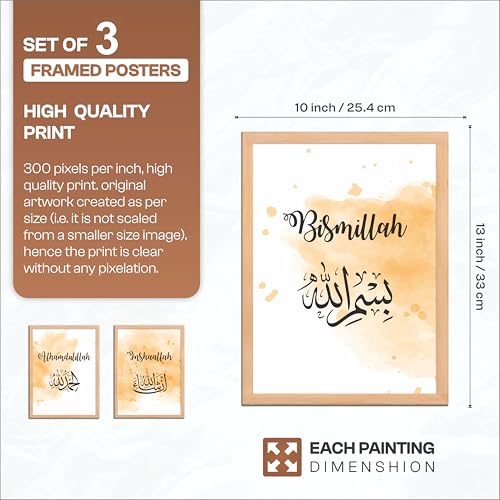Image of NoWorries Wall decor Paintings for Office Decor and Home Decor /Framed Paintings for Home Wall, living room decoration - (Synthetic Wooden Frame)(Framed Poster Multicolor) (IS - 10, 10x13 inches)