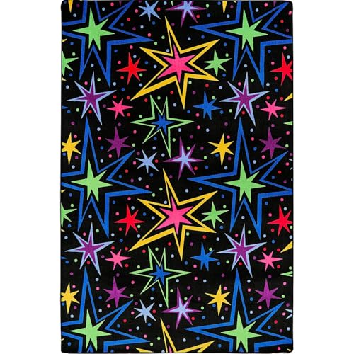 Tapete Joy Carpets Kapow 4' x 6' Área miniatura 1