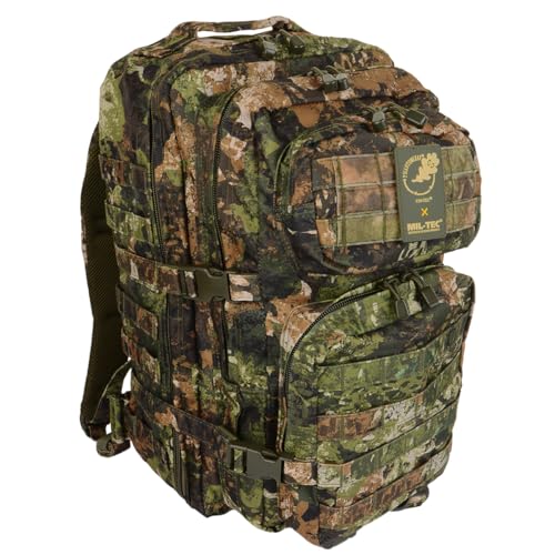 Mil-Tec US Assault Pack Tagesrucksack (36L/L) • Taktischer Militär Rucksack mit MOLLE-System • Kompakter Bundeswehr Rucksack… – Ansicht 1