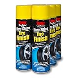 Stoner Car Care 91094-6PK More Shine Tire Finish – Tire Shine Spray for a Deep Matte Black Finish with Long-Lasting Rain-Resistant Protection, Non-Greasy No Sling – 12 oz (Pack of 6)