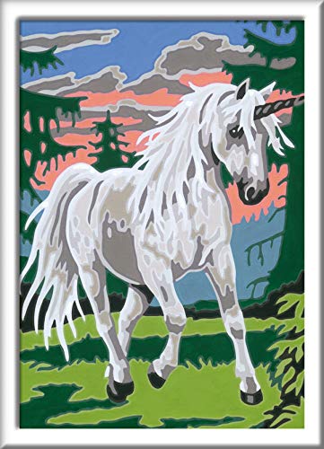Ravensburger Malen nach Zahlen 27782 -Einhorn - Für Kinder ab 7 Jahren – Bild 3