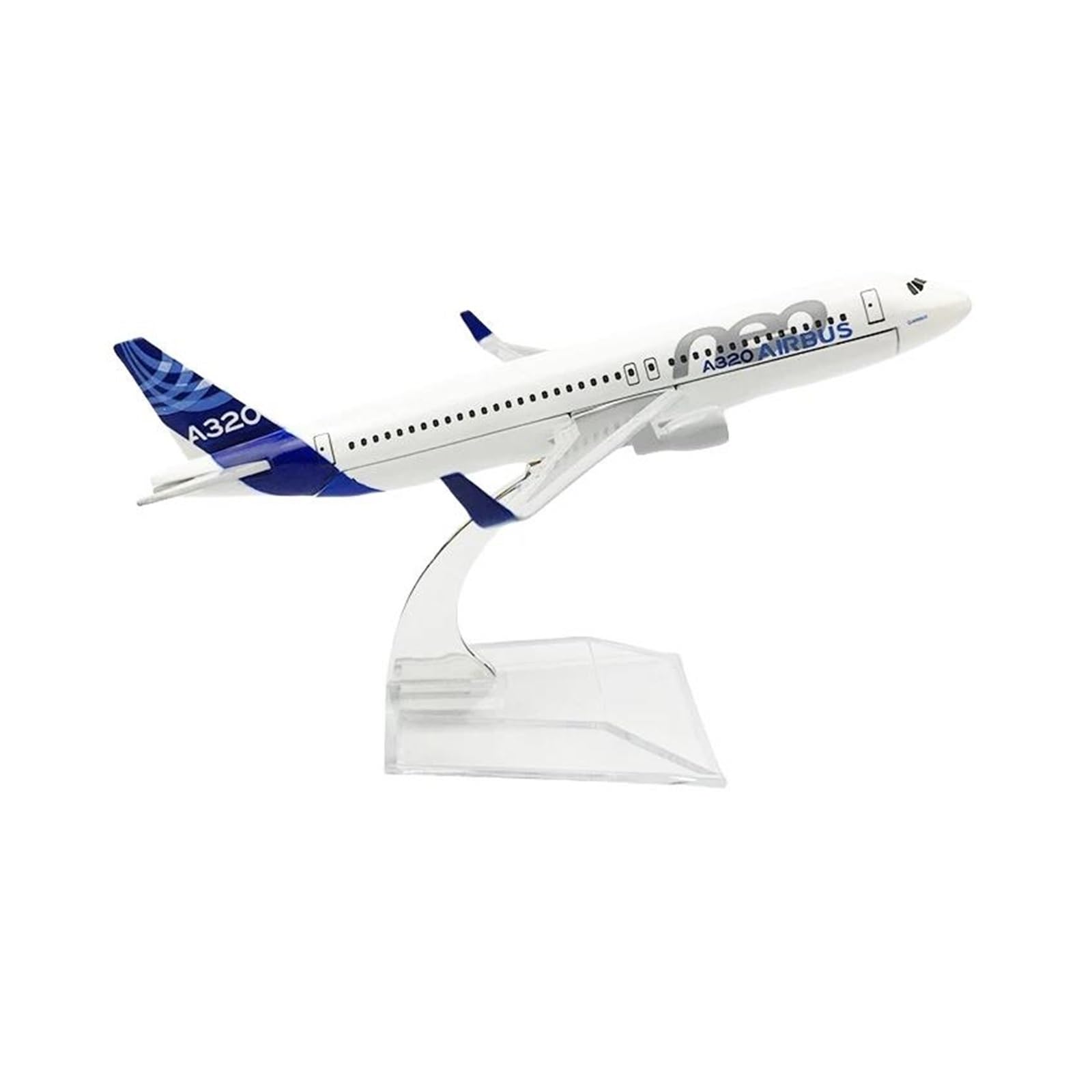 Avión de aleación fundida A320 escala 1:400 diseño diecast 8