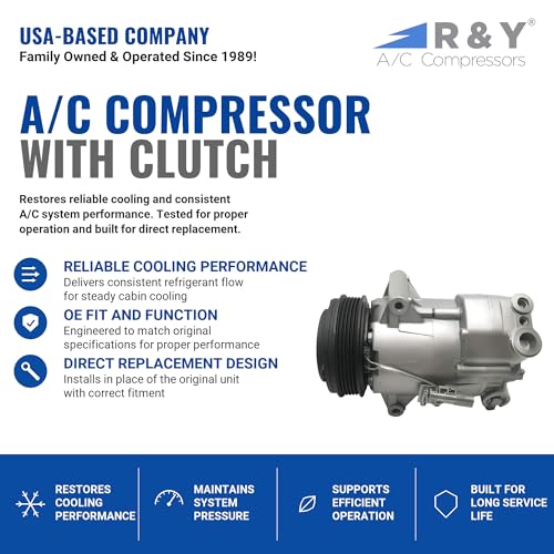 Image of RYC Automotive Air Conditioning Compressor and A /C Clutch AEG273