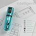 Wormhole Tattoo Gun Wireless Tattoo Machine Tattoo Pen with Digital Led Display 1,800 mAh Tattoo Power Supply Tattoo Supplies for Beginners HP73-B