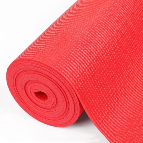 Foam Toolbox Liner Drawer Liner, Non-Slip Shelf Liners 11.8" W x 59" L Red