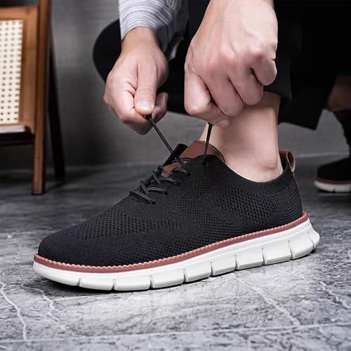 Summer Shoes for Men, Comfort Lightweight Breeze Shoes with Breathable Mesh Upper for Work, Travel & Everyday Walking 5