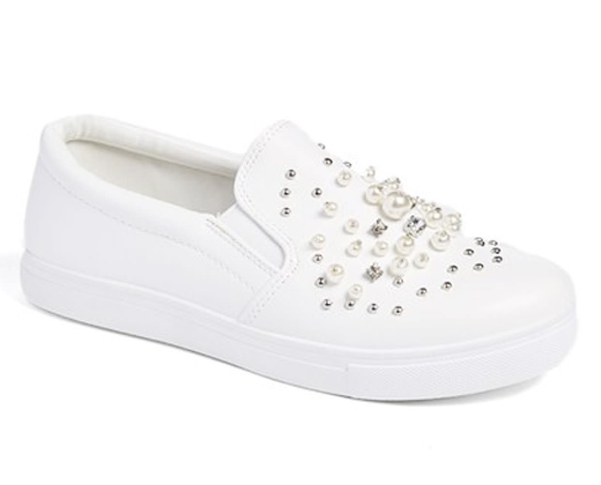 Christmas Time Kenna Cute Casual Slip On Fashion Sneakers for Women & Teen Girls (Assorted Colors)