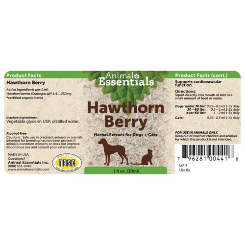 Animal Essentials Hawthberry 1oz