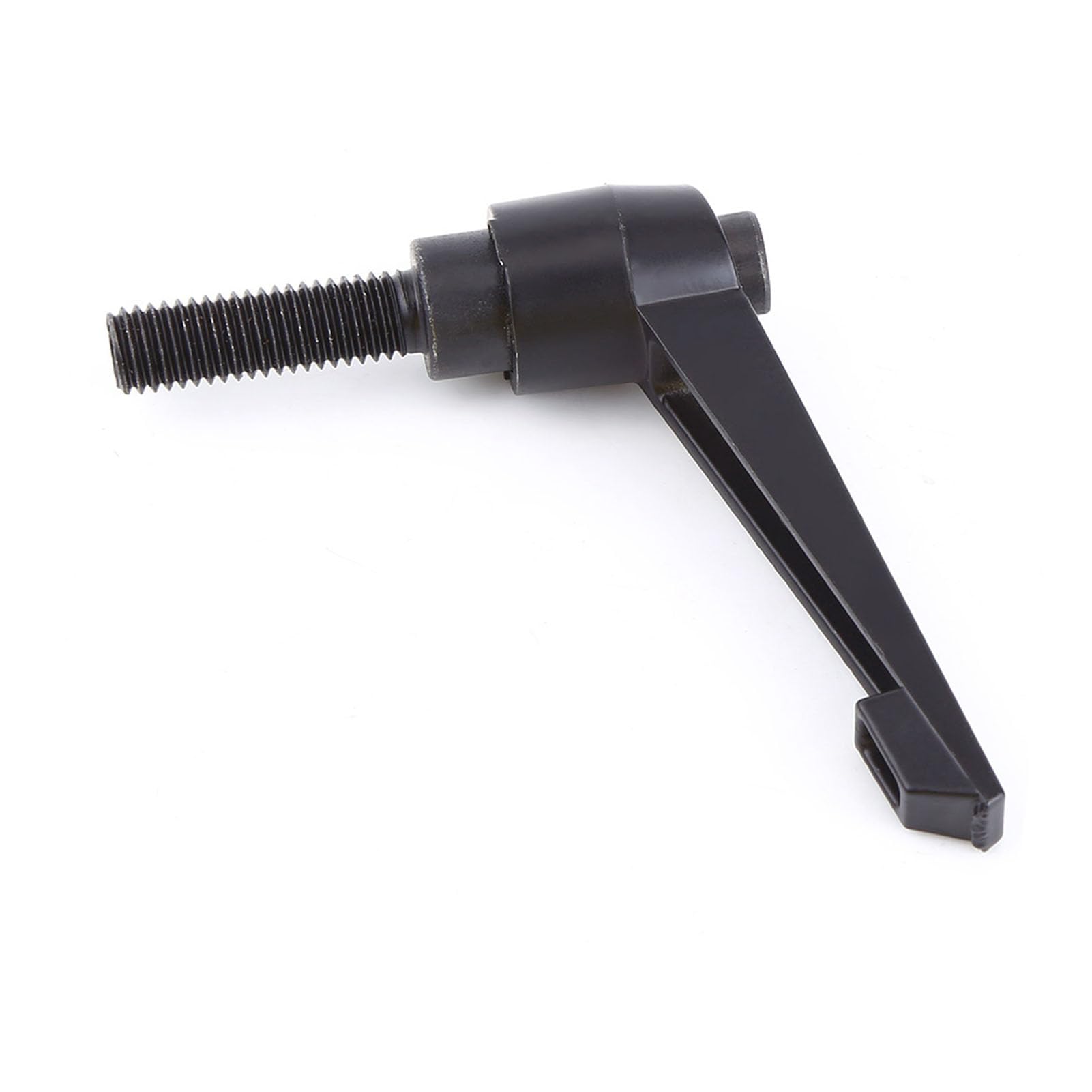M10 Male Thread 25-50mm Black Adjustable Alloy Clamp Lever Handle Machine Knobs Hex Socket Drive (M10*30)