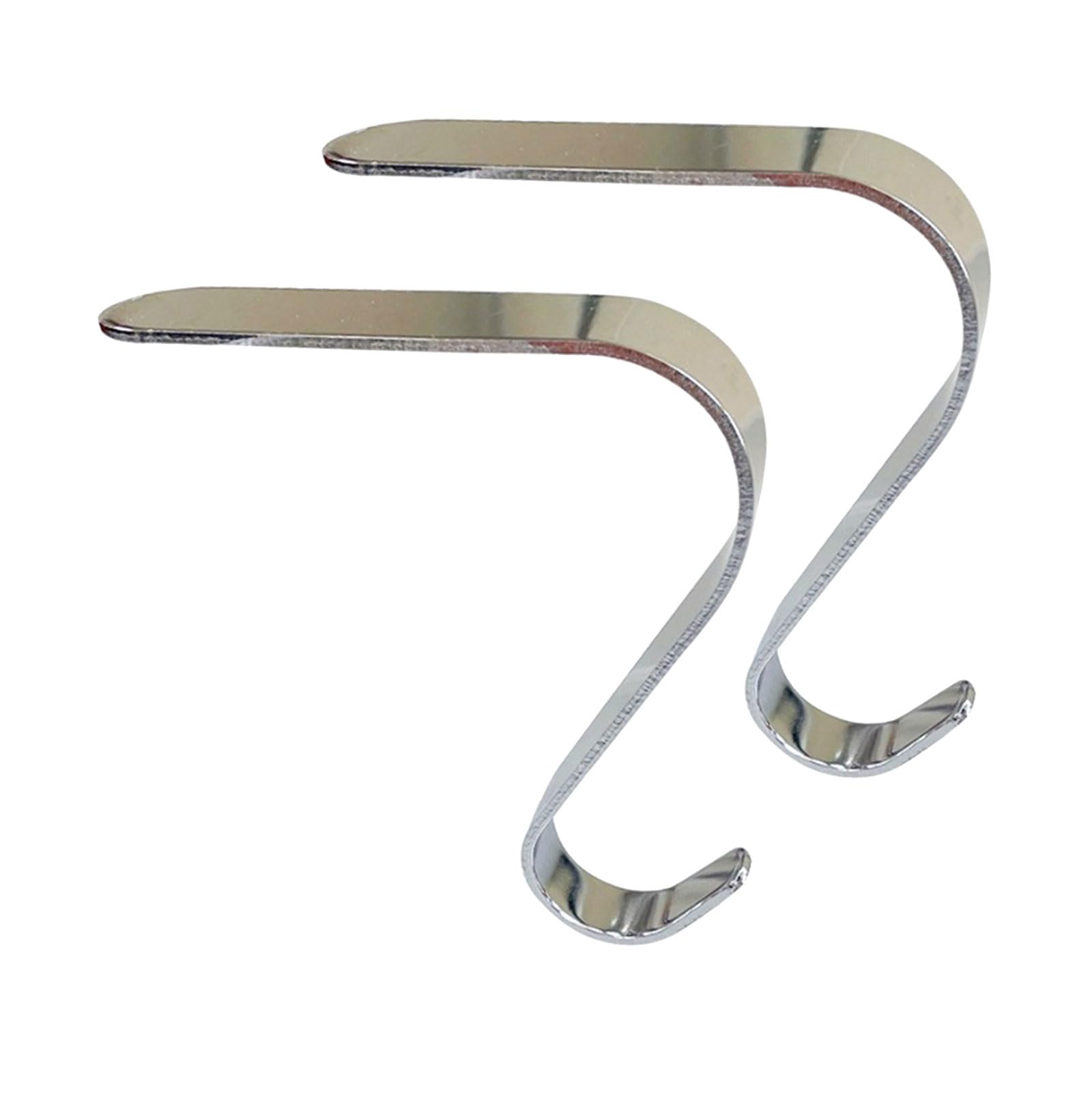 Tsophreniq Christmas Stocking Hangers Metal Hanging Hooks for Mantel and Fireplaces Decorations Holiday Display Accessories Mantel Stocking Hangers