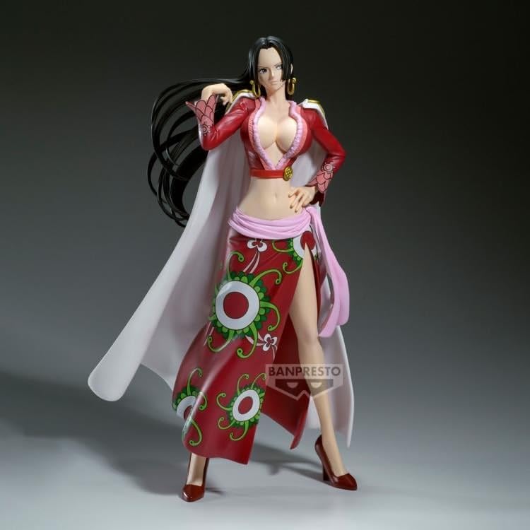 Banpresto Figurine d'action Boa Hancock One Piece - Grand 28 cm - PZ71030P Multicolore - Figurine...