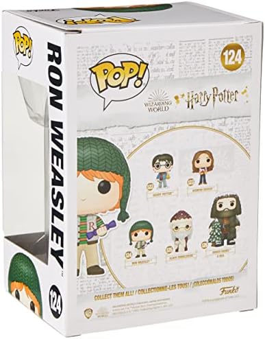 Funko- POP! Harry Potter: Holiday - Ron Weasley Funko- POP! Harry Potter: Holiday - Ron Weasley | Pop Harry Potter | 4 Funko- POP! Harry Potter: Holiday - Ron Weasley | Pop Harry Potter