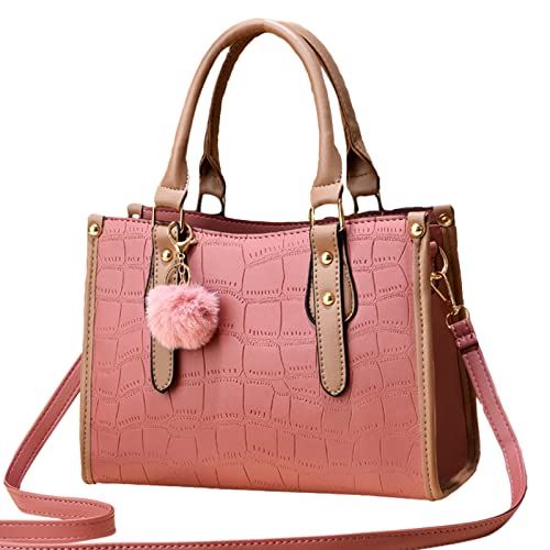 Sac à main pour dames en cuir style fourre-tout chic de bureau et quotidien