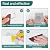 Drywall Repair Patch Kit?18 PCS 2/4/6/8 inch Aluminum Fiber Mesh Spackle Wall Reapair Patch Kit,Quick and Easy to Fix Wall Hole?Wall Hole Repair Patch Kit