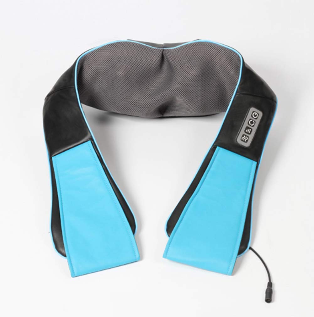 Masajeador De Espalda, Masajeador Cuello Y Hombros para Alivia Y Relaja Cuello,Espalda,Hombros 3D RotacióN FuncióN De Calor con Terapia De Calor Casa Oficina Coche