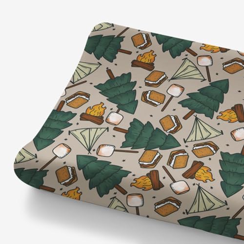 Little Unicorn Misty Field Changing pad cover