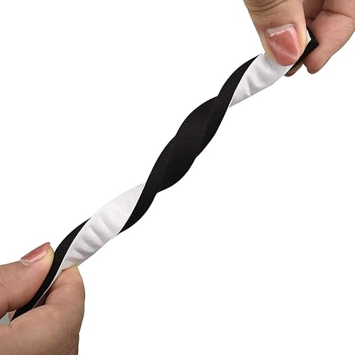 Miniatura 9 de TamBee Cinta de espuma de 12 pulgada de ancho x 14 pulgadas de grosor, tira de espuma de alta densidad, autoadhesiva, tira de sellado de goma de