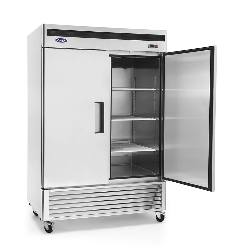 Atosa Armoire Réfrigérée Positive Inox 2 Portes - 1300 L