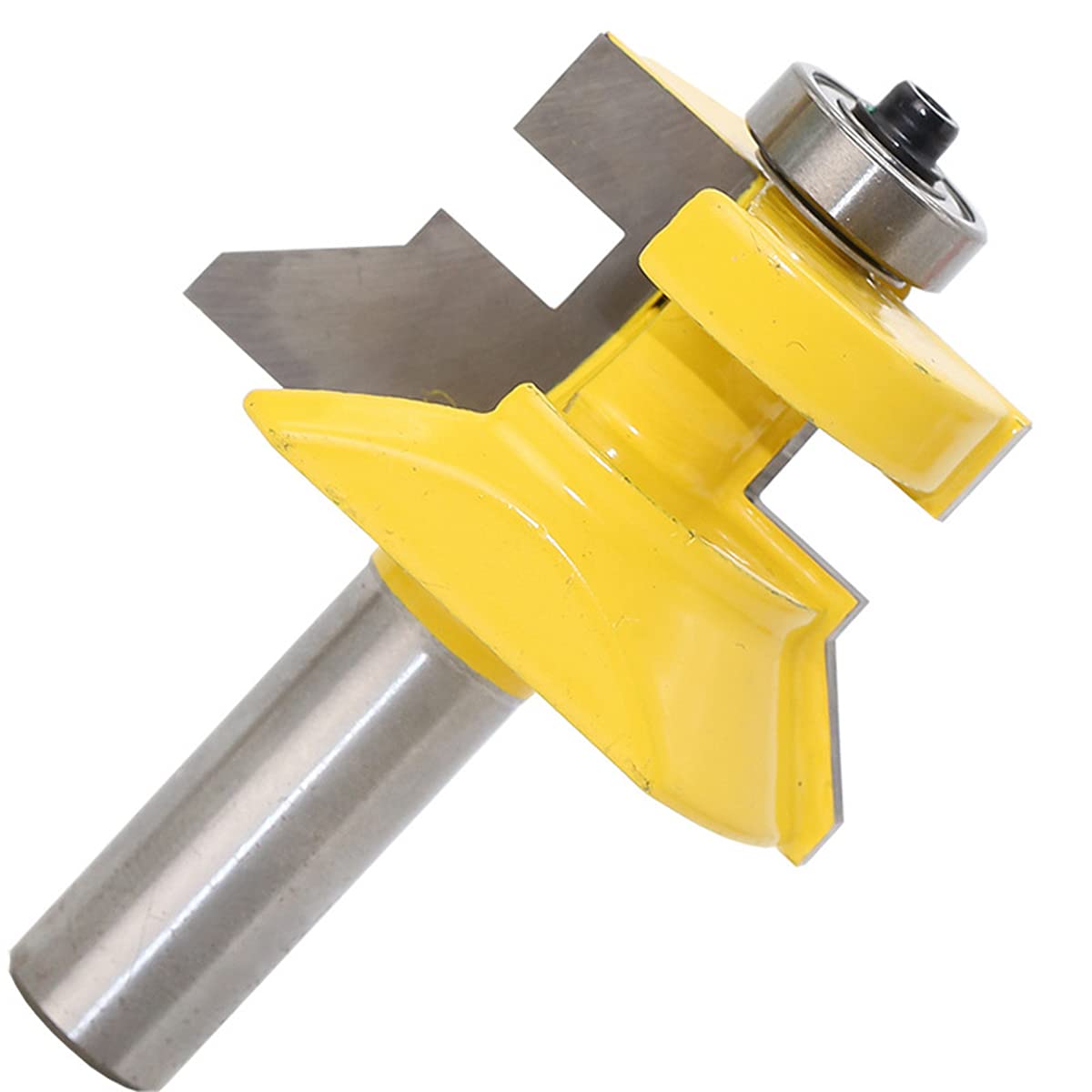 2 pz 1/2 "Shank Router Bit Fresa Telaio Groove Tenon Lavorazione Del Legno Incisione