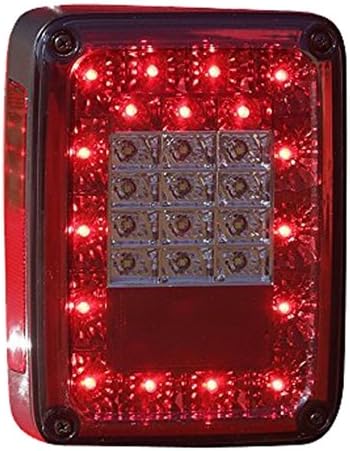 Miniatura 3 de Rugged Ridge - Kit de luces traseras, LED, humo  12403.88  Compatible con Jeep Wrangler JK 2007-2018