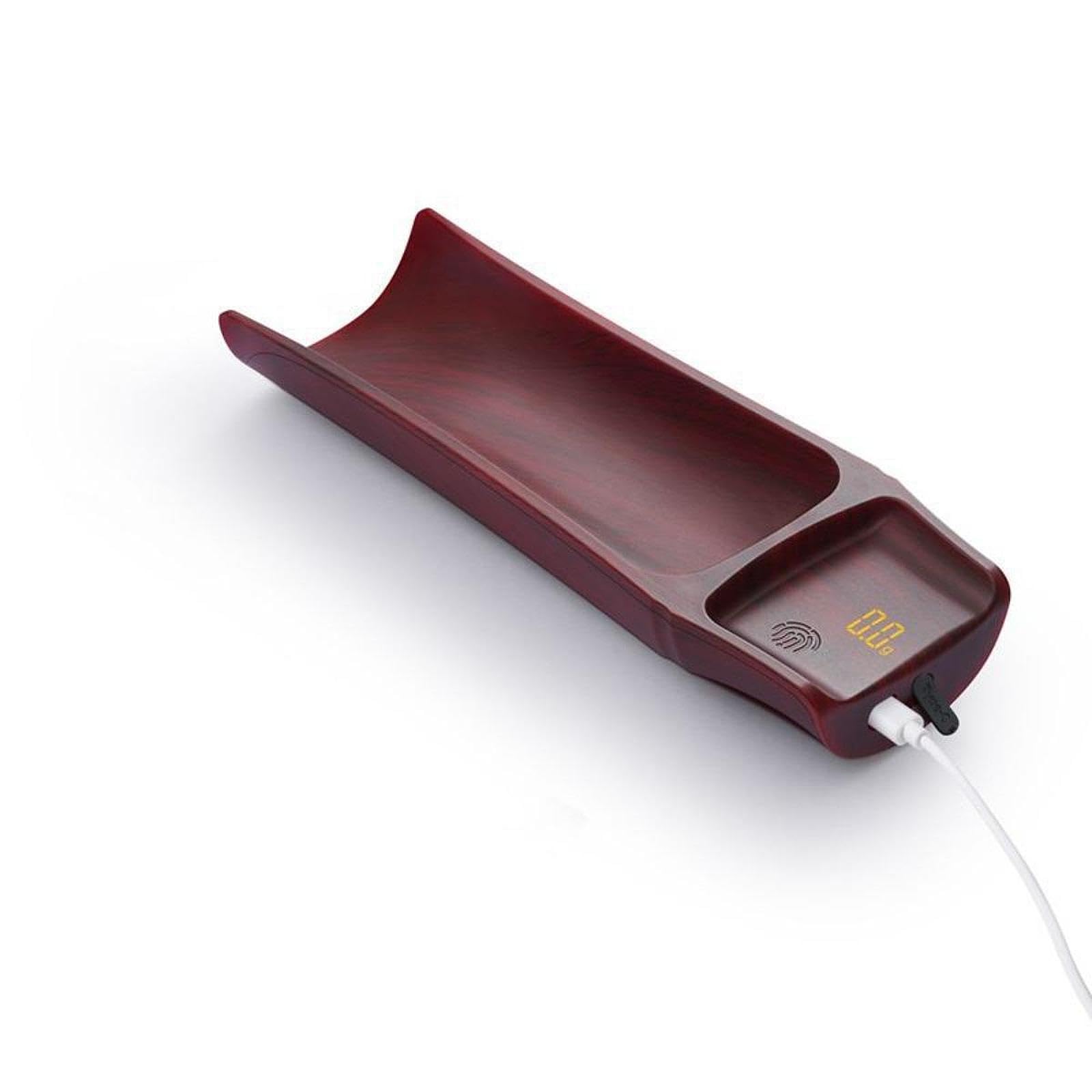 Balance électronique Compacte, Idéale pour Le Thé Ou Le Café. Offrez-Vous Une Petite Balance Multifonctionnelle Légère et Pratique pour Le Bureau, Rouge