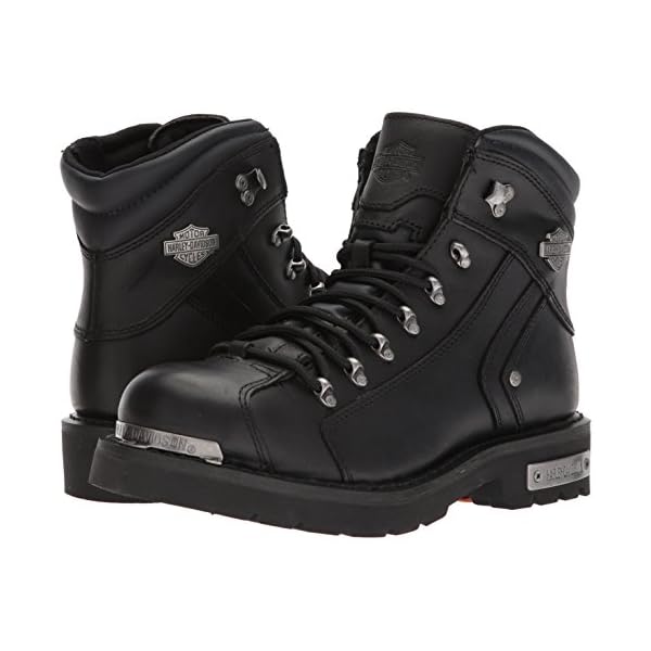 Harley-Davidson Footwear Mens Electron Motorcycle Riding Boot, Black, 10 M US - Image 8