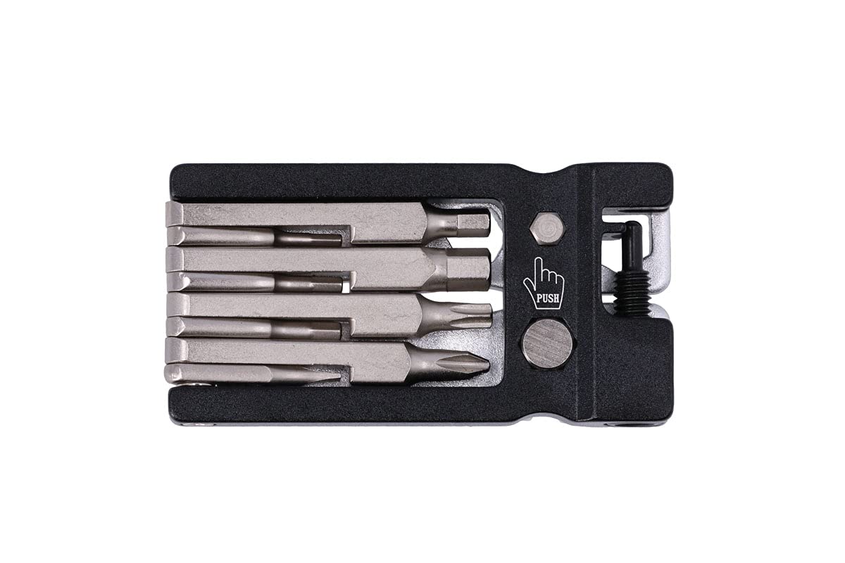 Laser 8166 Alloy Folding Tool Kit, Black - Image 3