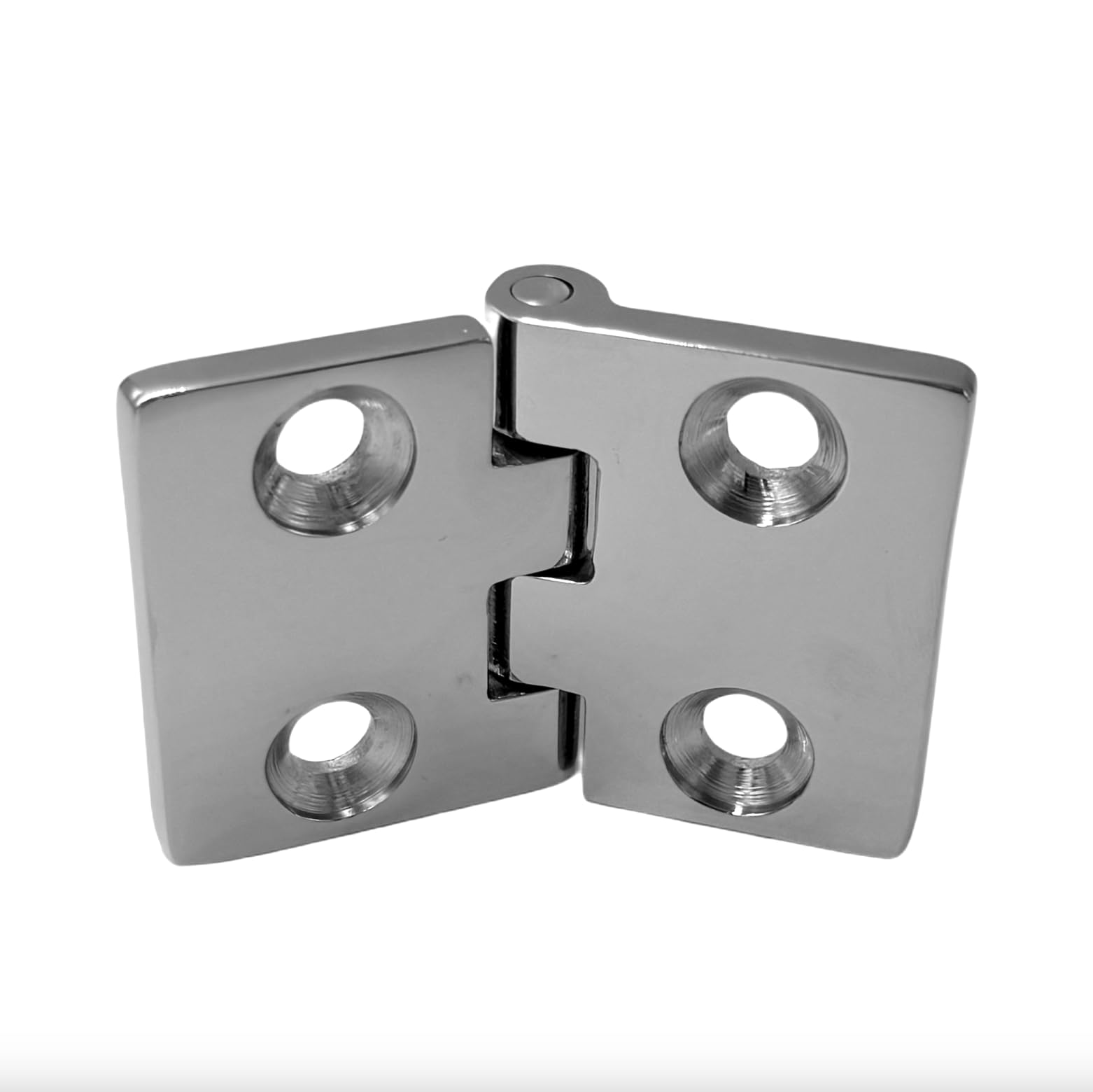 HS0084 Marine Square Hinge Stainless Steel Stainless Steel Hinges V4A AISI 316 Opening Angle Bottom - Image 4