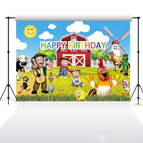 Set 6 Sagome Animali Fattoria In Cartone Con Supporto – Decorazioni Per Feste A Tema, Perfette Per Foto - 2