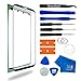 MMOBIEL Front Glass Repair Kit Compatible with Samsung Galaxy S8-5.8 inch 2017 - Lens Screen Replacement Repair Kit - Incl. Toolkit - Black