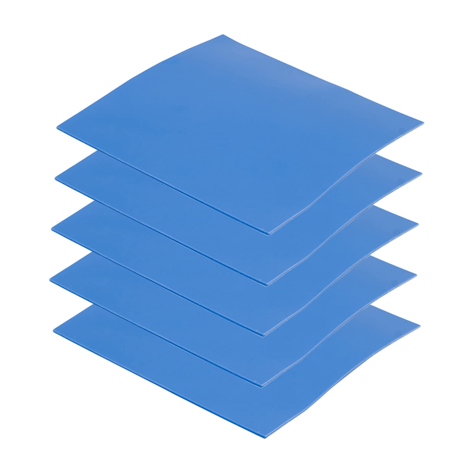 Amazon.co.jp: YFFSFDC 5枚入ソフト放熱シート100mm x 100mm x 0.5mm厚