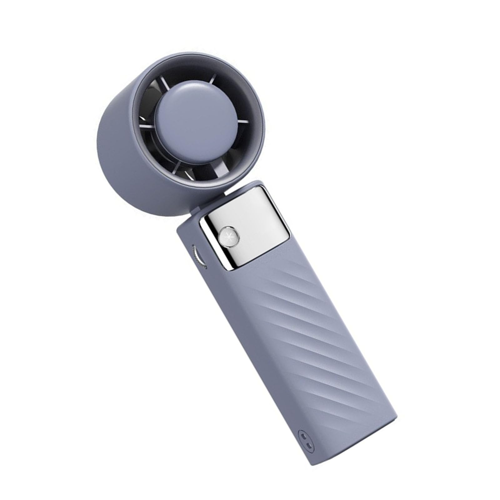 Kalttoy Practical Small Desktop Fan Comfortable Fan LED Display Rechargeable Air Cooling Suitable for Home LED Display