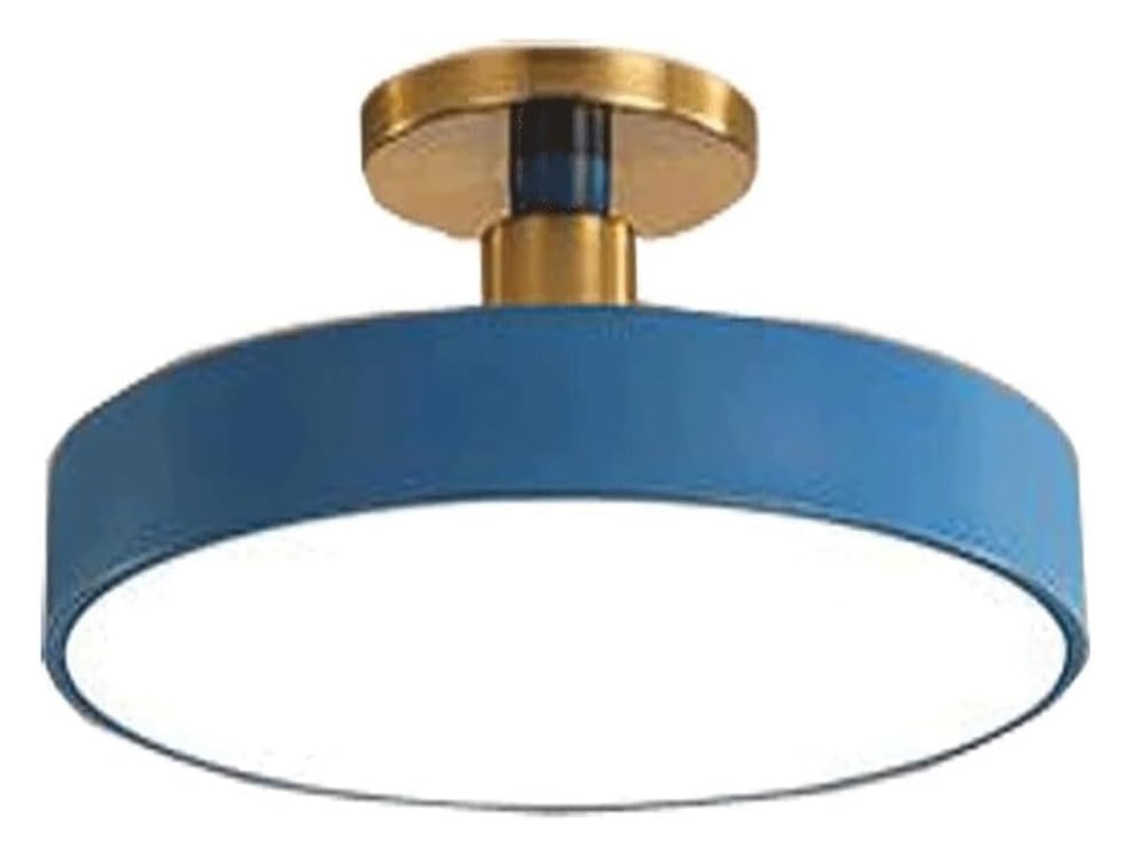 Ceiling Lamp Ceiling Lights Round Flush Mount Ceiling Light Modern Simplicity LED Ceiling Lamp Ceiling Lighting Fixture for Living Room Restaurant Bedroom Kitchen Livingroom Hallway(bule,30cm/11.81inc โ image 1
