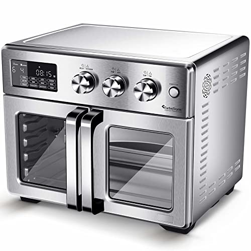 Heißluftofen TurboTronic Mini Backofen 32L mit Zubehör und Drehspieß