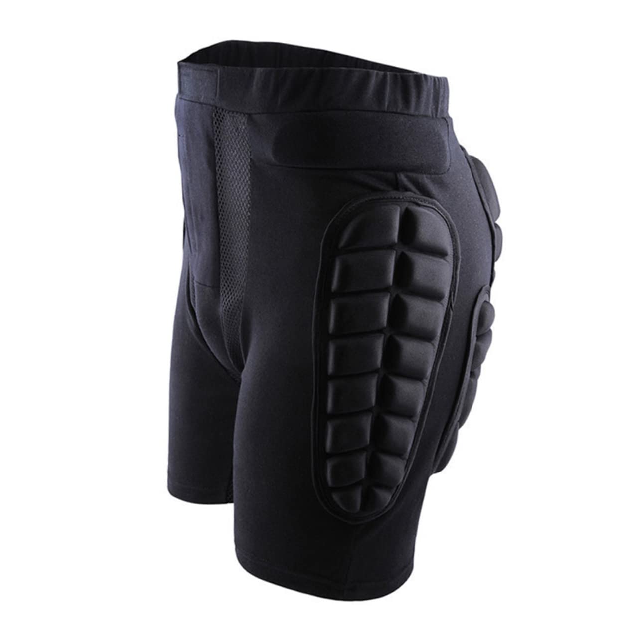 BRIGHTFUFU Child Adult Protective Ski Pants Hockey Gear Impact Resistant Pads Comfortable Cotton Ski Snowboard Skate